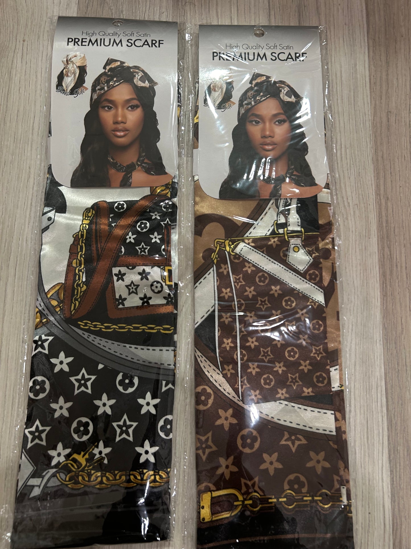 Fashion Flower Purse Silk Scarves