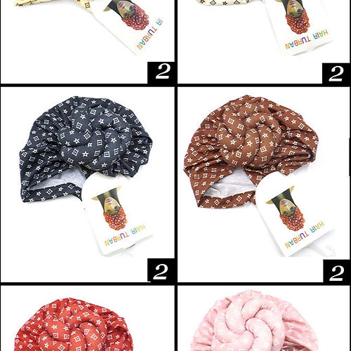Fashion Flower Turban
