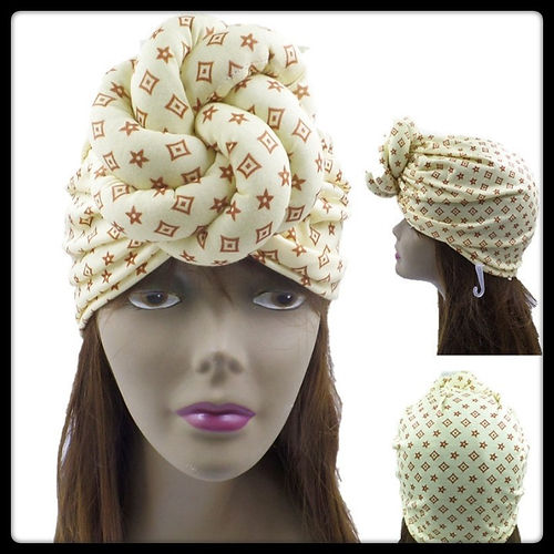 Fashion Flower Turban